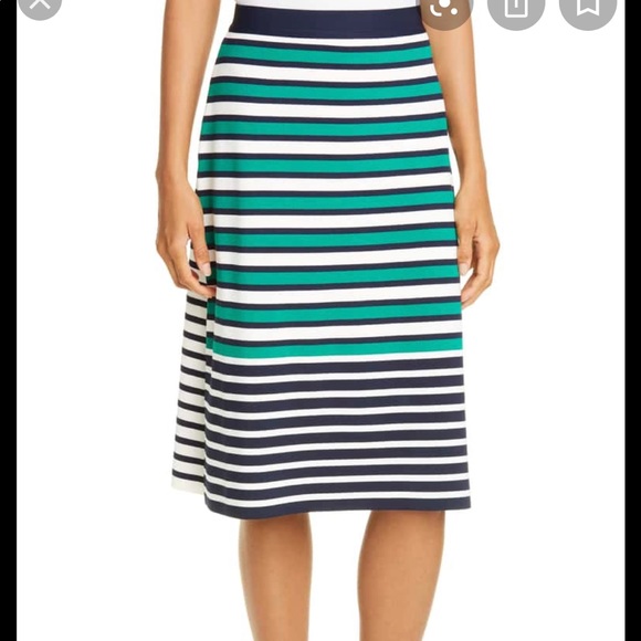 Tory Sport tech knit Breton Skirt - TORY BURCH - Picture 1 of 7